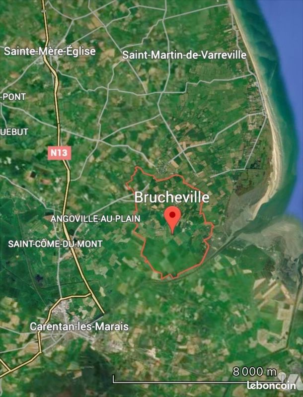 Terreno em Manche, France 120 m² N.º 356949