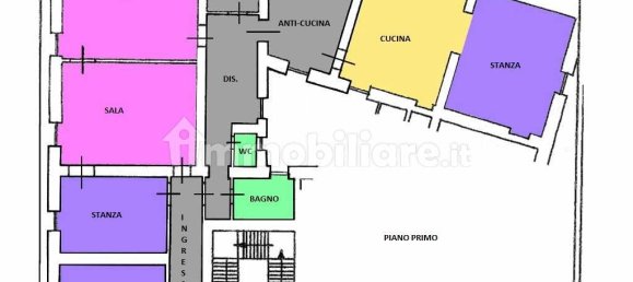 2 bedrooms Apartment in Livorno, Italy No. 68698 6