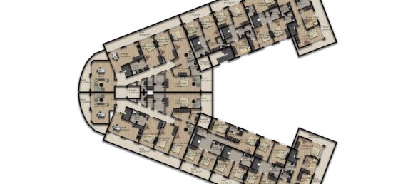 Apartment 10+1 in Gazipasa, Turkey No. 13195 11
