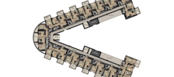 Apartment 10+1 in Gazipasa, Turkey No. 13195 8