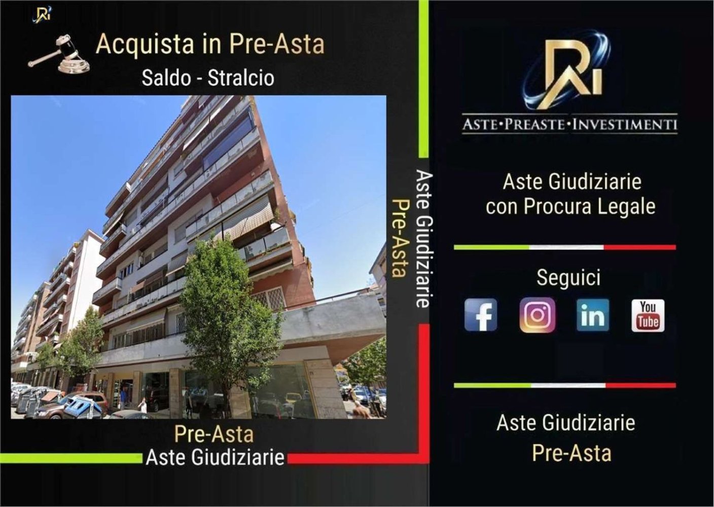 Apartamento de 3 habitaciónes en Rome, Italy No. 17023