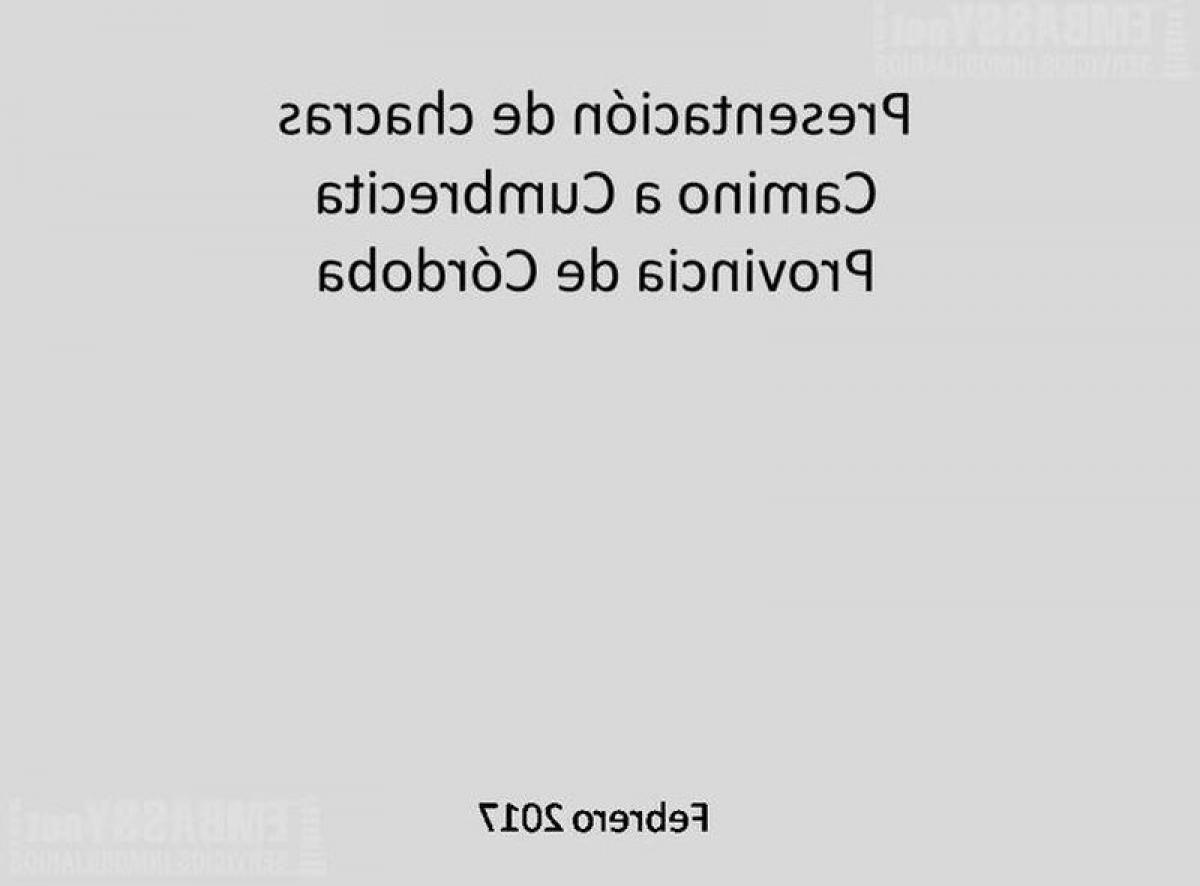 Grundstück in Cordoba, Argentina, Nr. 47380