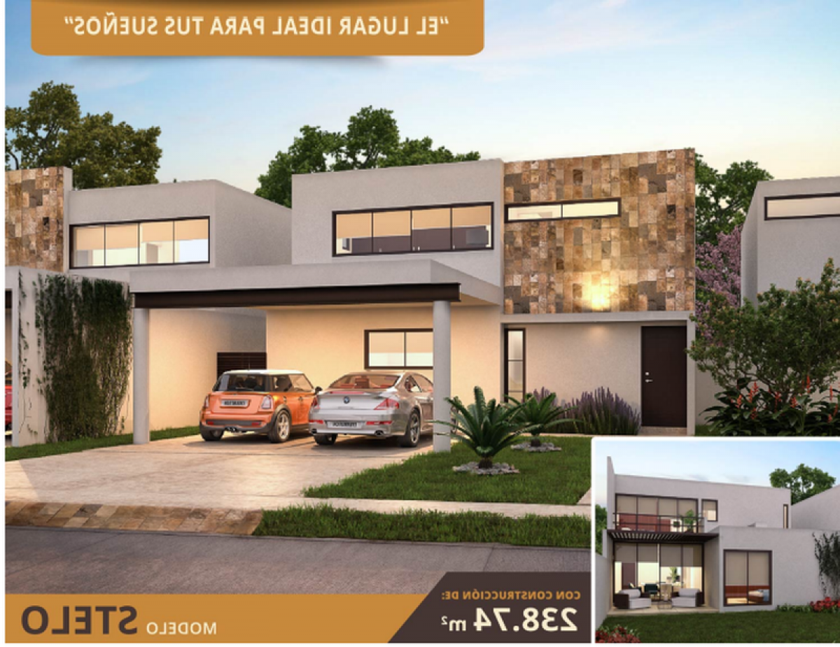 3 bedrooms House in Merida, Mexico No. 84104