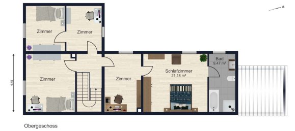 4 Schlafzimmer Stadthaus in Kelheim, Germany, Nr. 258790 4