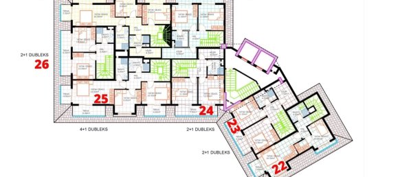 Apartment 1+1 in Oba, Turkey No. 31251 23
