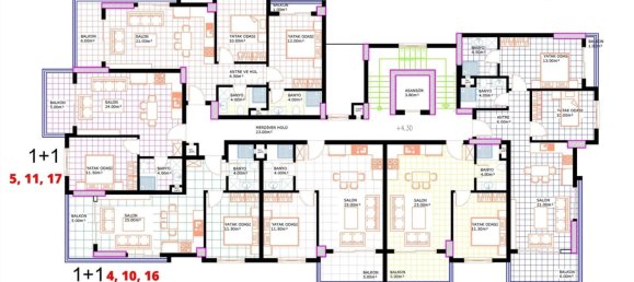 Apartment 1+1 in Oba, Turkey No. 31251 18