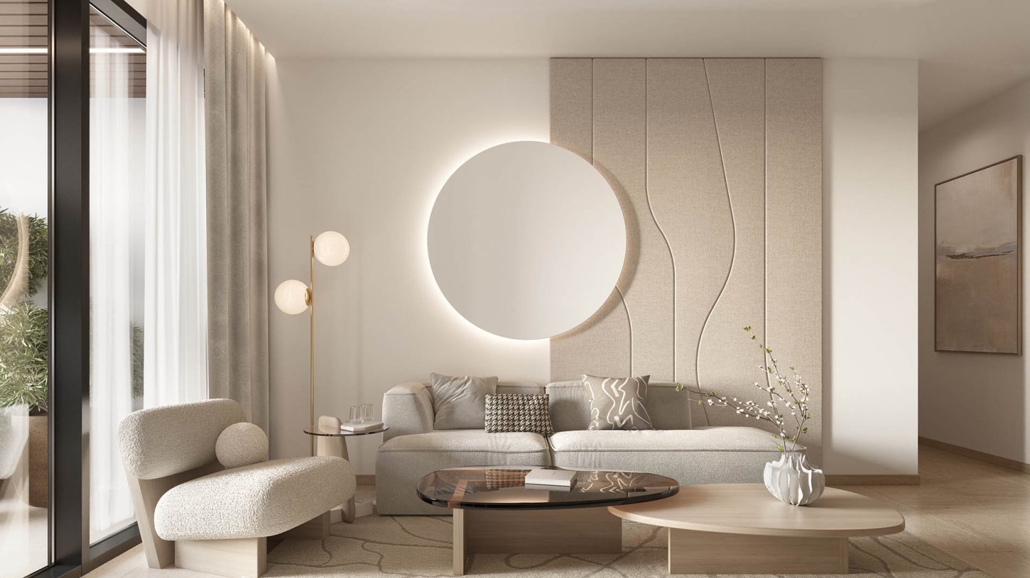 1 غرف نوم شقة في SkyHills Astra, البرشاء, UAE رقم 64297