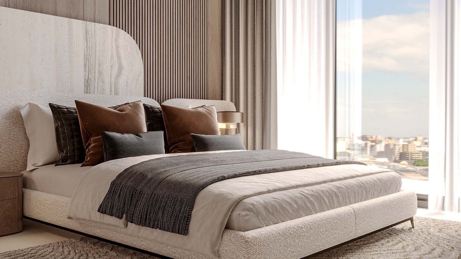 Квартира с 1 спальней в PEARL HOUSE BY IMTIAZ, Джумейра Вилладж Серкл, ОАЭ № 60688