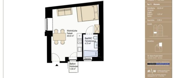 Studio in Wien, Austria, Nr. 252841 14