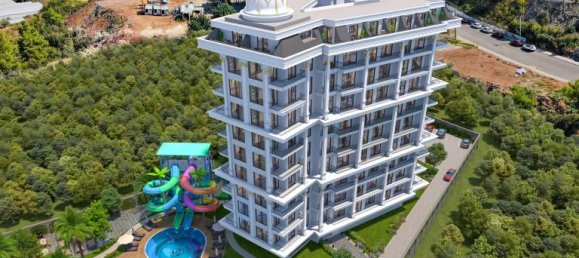 Квартира с 2 комнатами в Тосмур, Турция № 9820 2