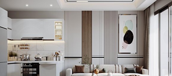 Квартира с 2 комнатами в Тосмур, Турция № 9820 18