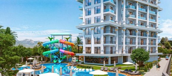 Квартира с 2 комнатами в Тосмур, Турция № 9820 3