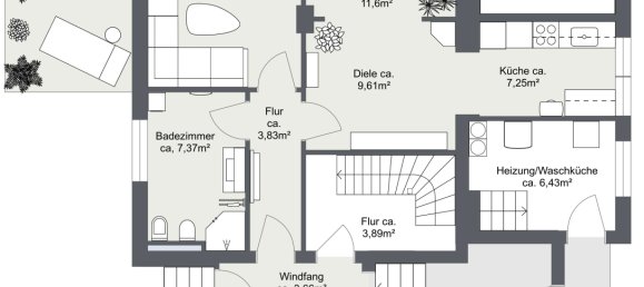 5-Zimmer Stadthaus in Wandsbek, Germany, Nr. 330796 21