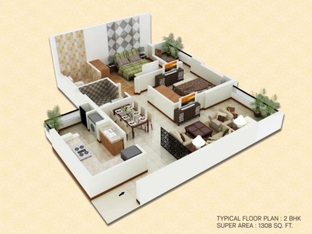 2 bedrooms House in Mohali, India No. 48629