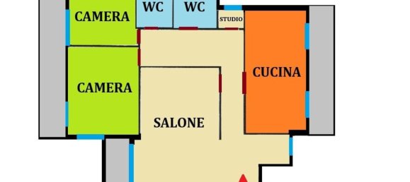 Ático de 3 habitaciónes en Casapulla, Italy No. 280057 22