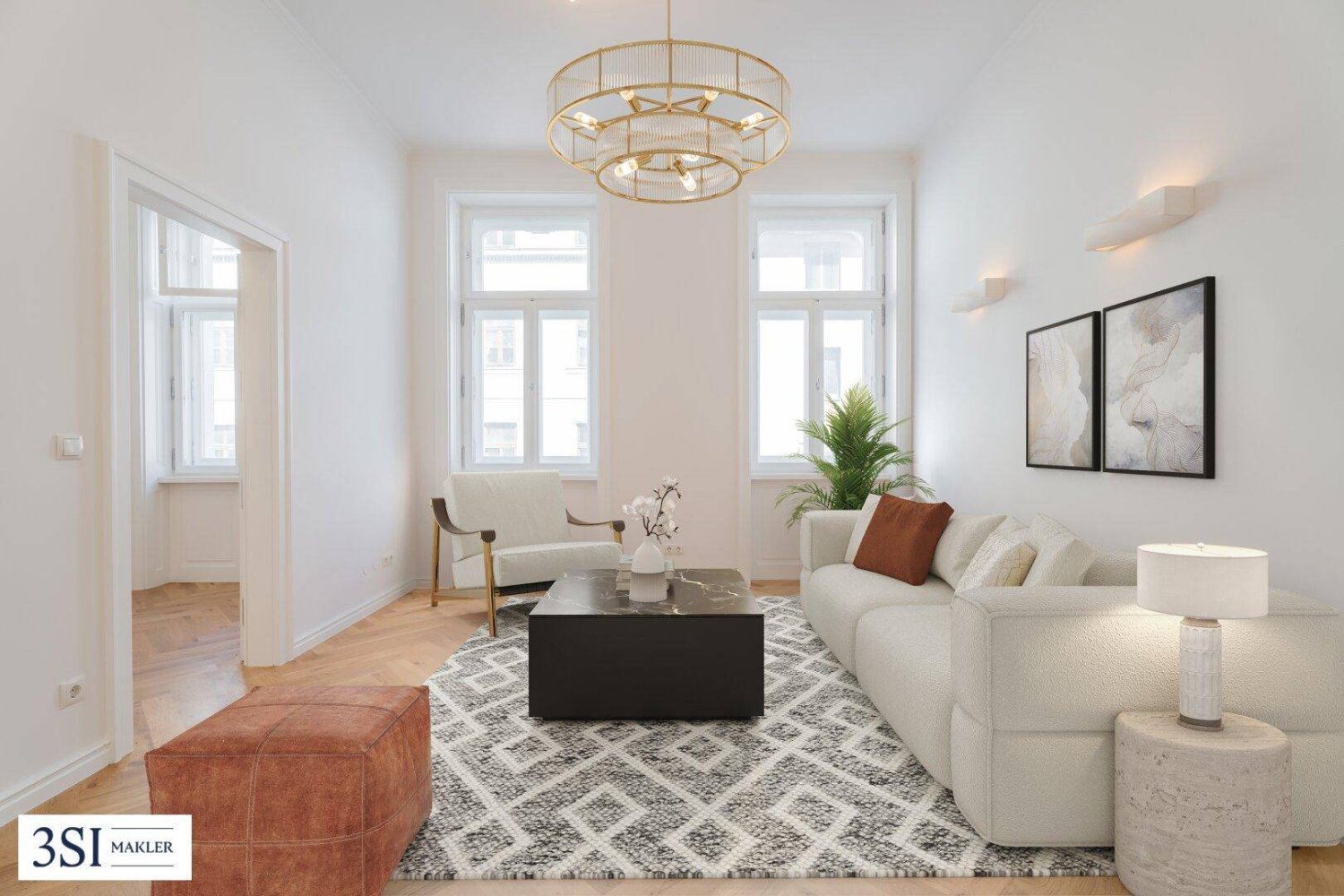 3 rooms Apartment in Mariahilf, Austria No. 137619