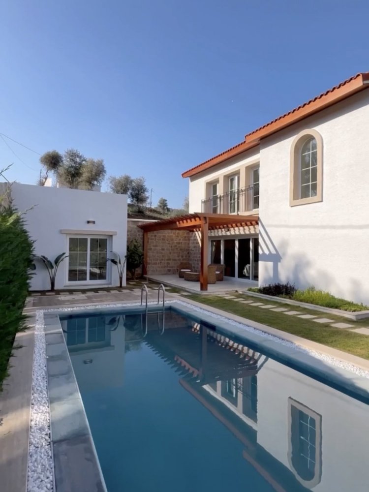 Villa 3+1 in Bodrum, Turkey, Nr. 8183