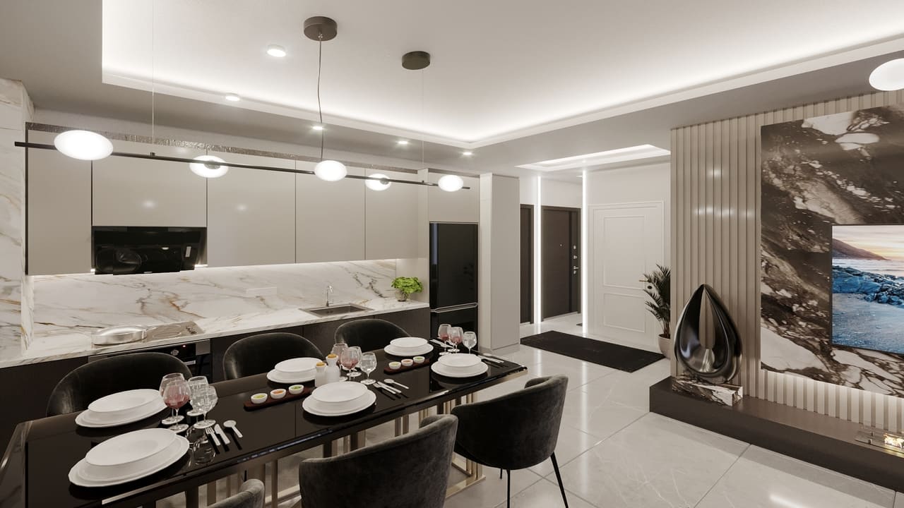 Квартира 2+1 в Аланья, Турция № 36269