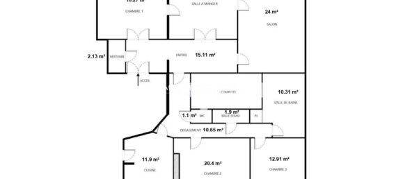 3 bedrooms Apartment in Paris, France No. 142886 11