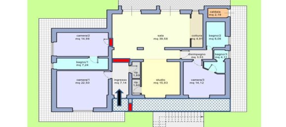 7 rooms Villa in Sarzana, Italy No. 251043 22