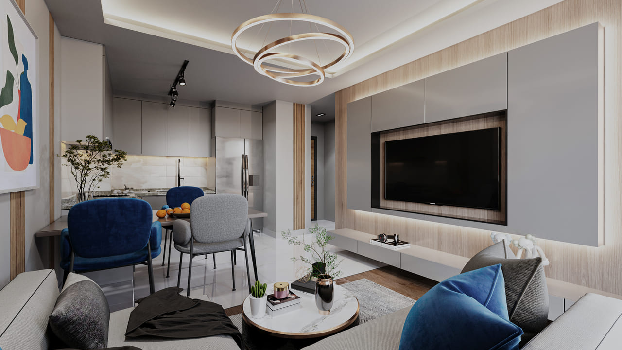 Wohnung 2+1 in Lotus Terrace, Aksu, Turkey, Nr. 39195