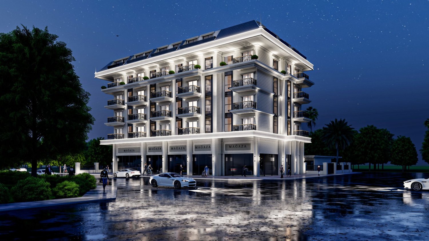 Apartment 1+1 in Alanya, Turkey No. 18343