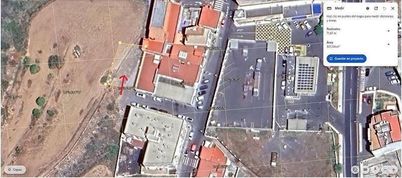 Terreno en Granadilla de Abona, Spain 285 m² No. 230224