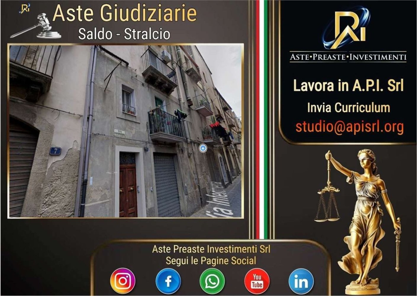 Квартира с 6 комнатами в Кальтаджироне, Италия № 51169