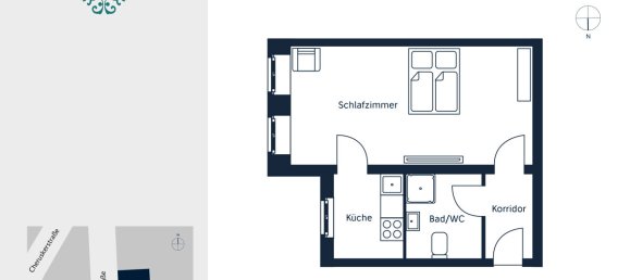 6 rooms Apartment in Schoneberg, Germany No. 12412 5