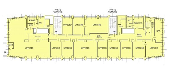 525m² Commercial property in Milan, Italy No. 240943 3