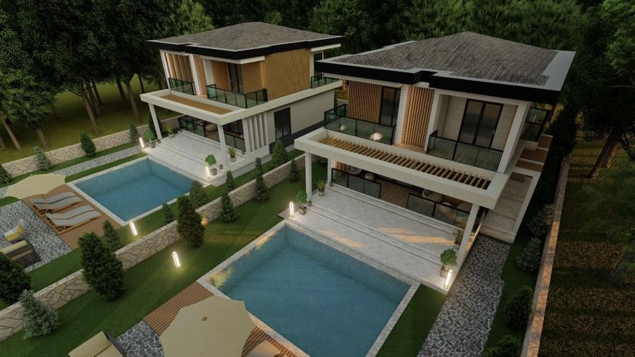 Villa 4+1 in Kemer, Turkey No. 21610