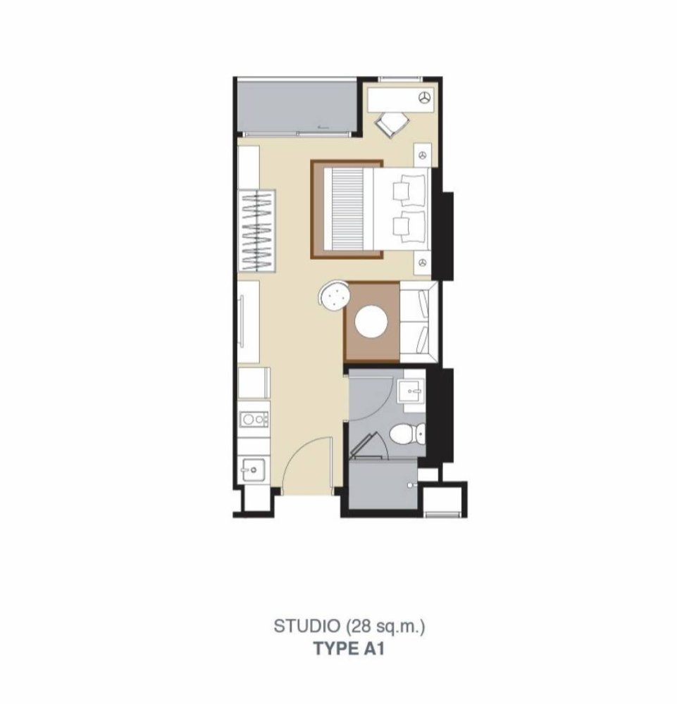 Condominio de 1 dormitorio en Railay Beach, Thailand No. 19707