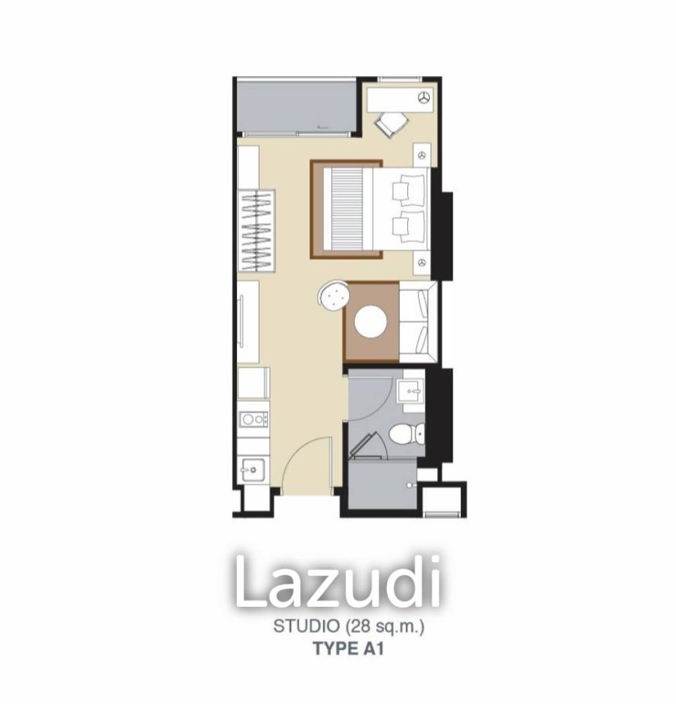 1 bedroom Condo in Bangkok, Thailand No. 19707