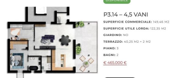 Penthouse de 4 divisões em La Spezia, Italy N.º 24612 17