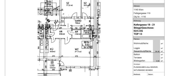Apartamento de 4 habitaciónes en Penzing, Austria No. 258070 36