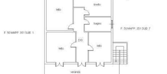 Apartamento de 3 divisões em Sassari, Italy N.º 211277 24