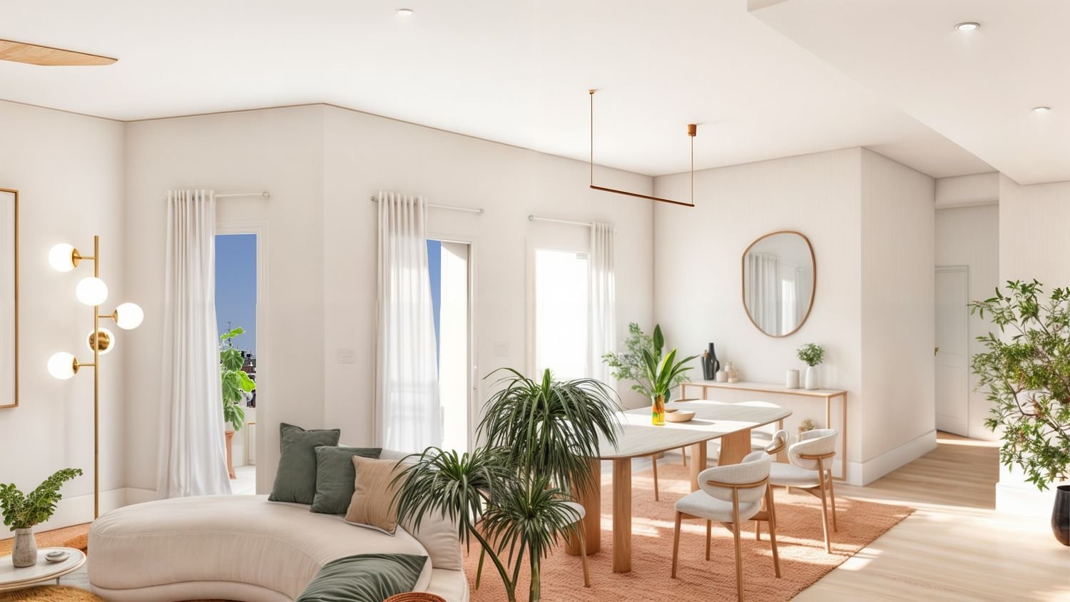 Apartamento de 4 dormitorios en Madrid, Spain No. 193262