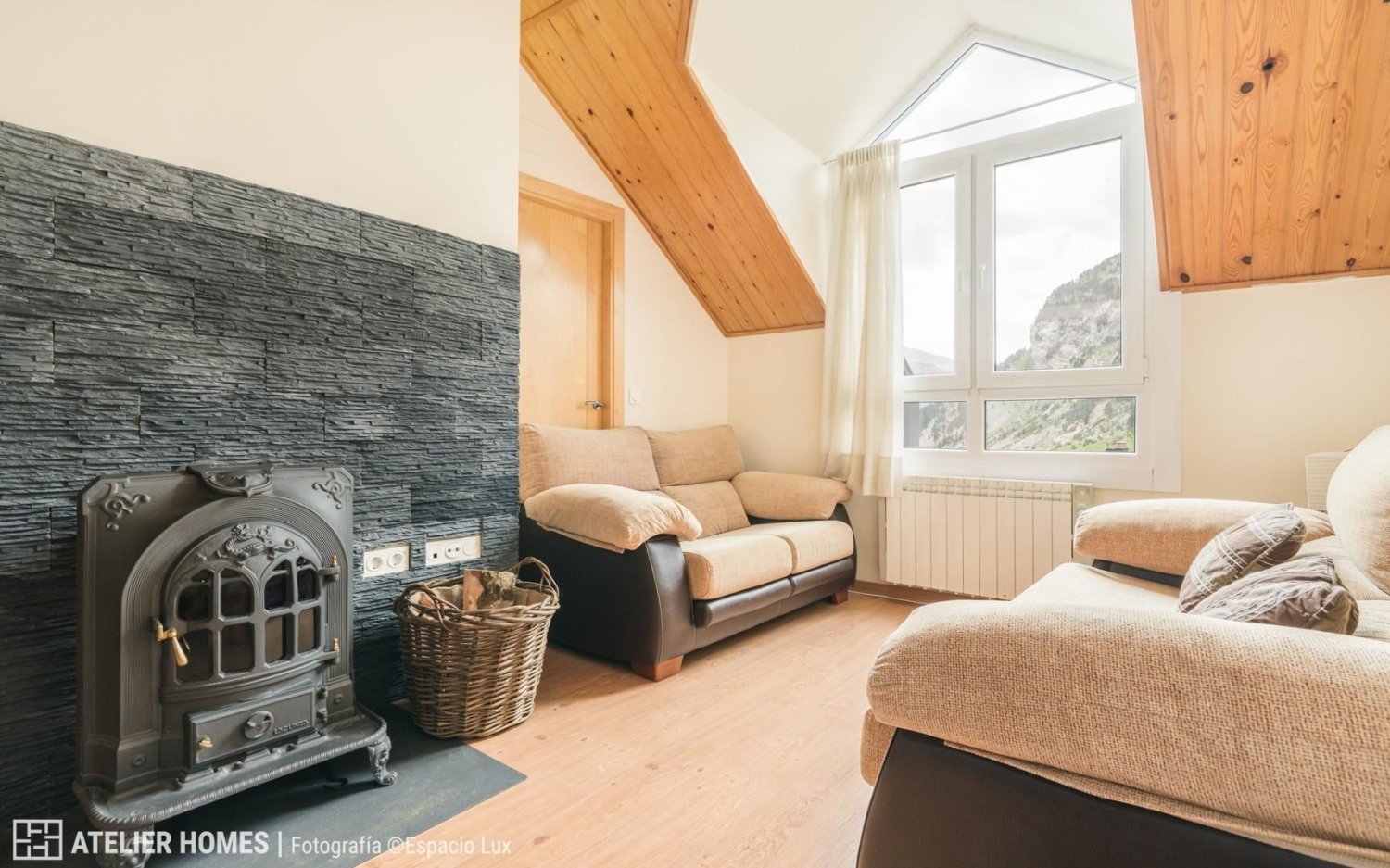 2 غرف نوم منزل ذو طابقين في Aisa, Spain رقم 159525