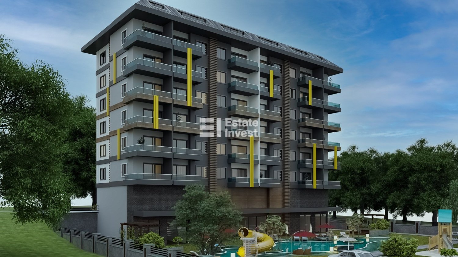 Wohnung 2+1 in Alanya, Turkey, Nr. 19800