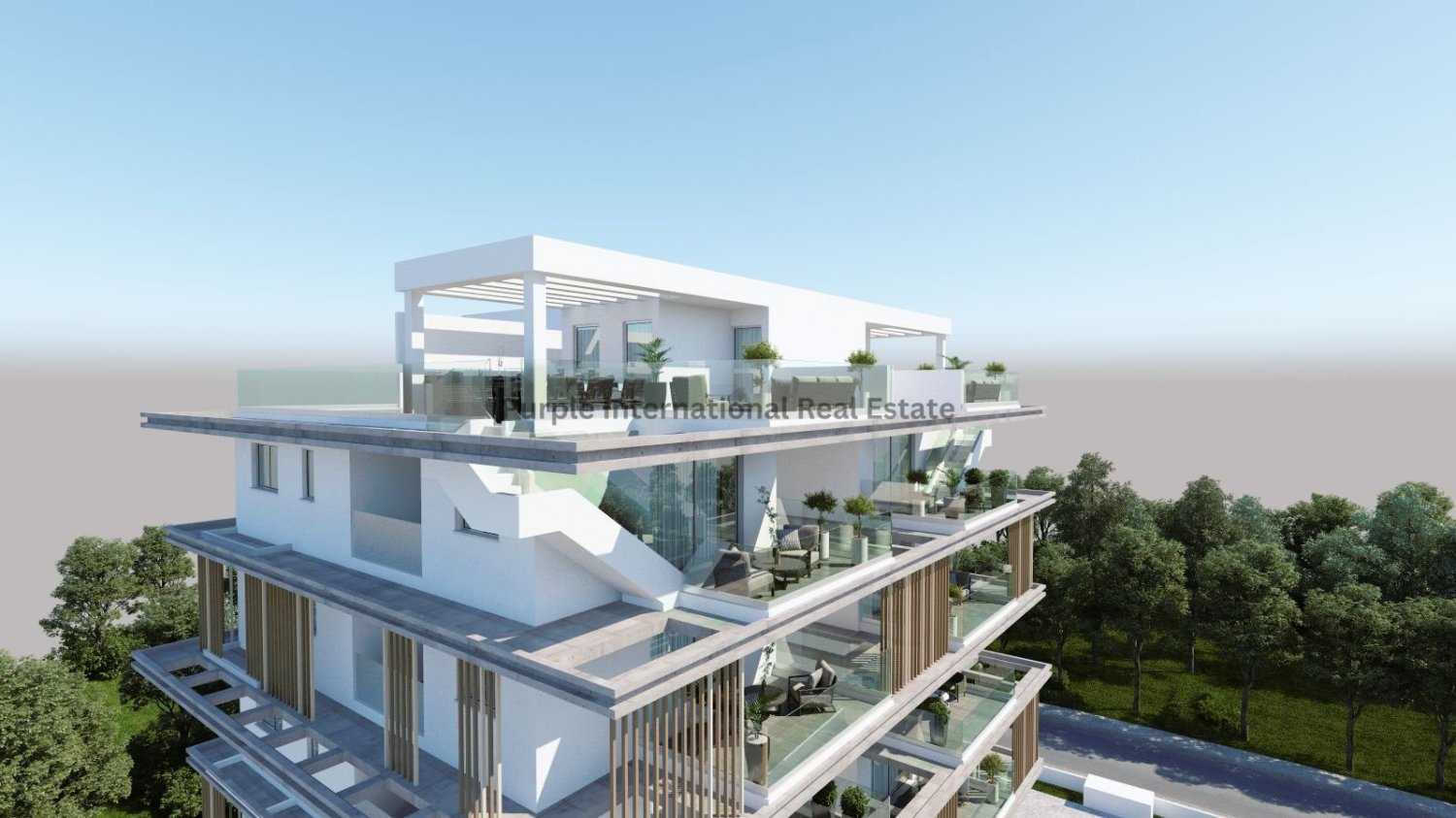 Квартира с 2 спальнями в Ларнака, Кипр № 5260