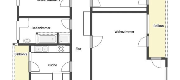 Apartamento T2 em Stuttgart, Germany N.º 321057 13