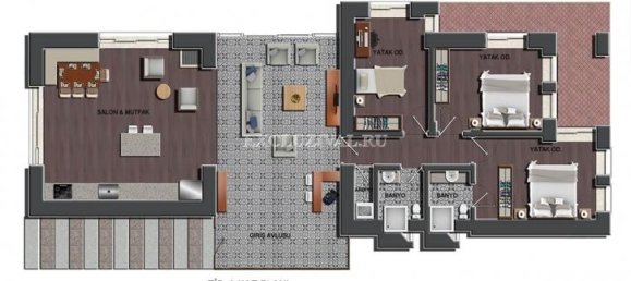 فيلا 3+2 في Bodrum, Turkey رقم 28425 5