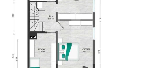 4 غرف نوم تاون هاوس في Heilbronn, Germany رقم 110618 32