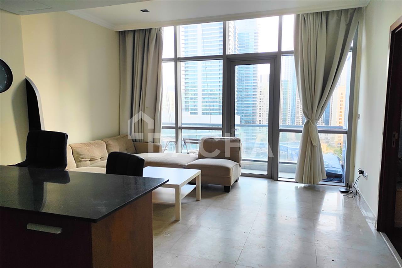 Apartamento de 1 dormitorio en Dubai Marina, UAE No. 27084