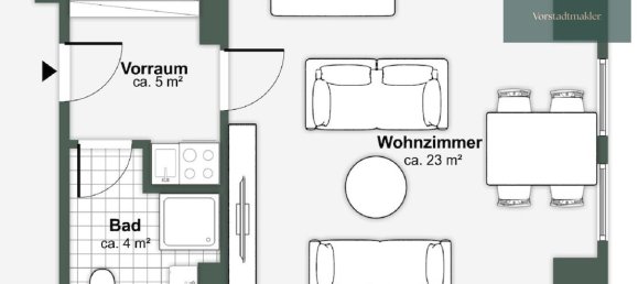 Studio in Altötting, Germany, Nr. 210941 6