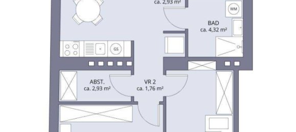 3 rooms Apartment in Penzing, Austria No. 247151 38
