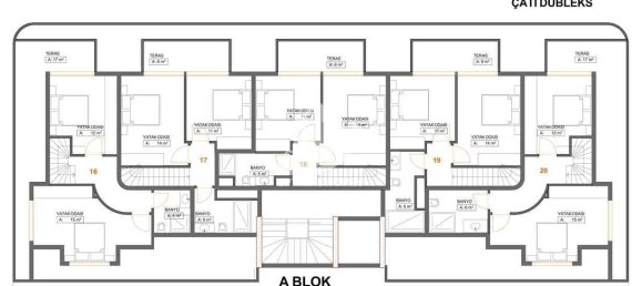 Wohnung 1+1 in Kargicak, Turkey, Nr. 11739 4