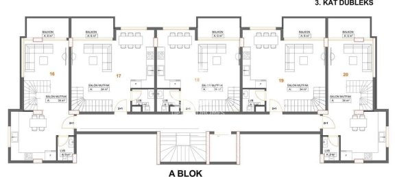 Wohnung 1+1 in Kargicak, Turkey, Nr. 11739 5