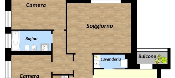 3 Schlafzimmer Wohnung in Opera, Italy, Nr. 357821 12