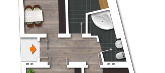 Квартира с 3 комнатами в Дрезден, Германия № 323222 8